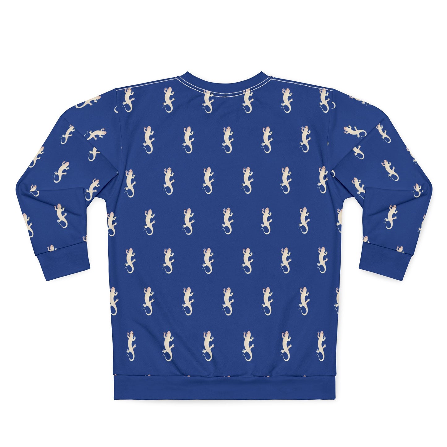 Salamander's Patterned Sweatshirt (Blue) (AOP)